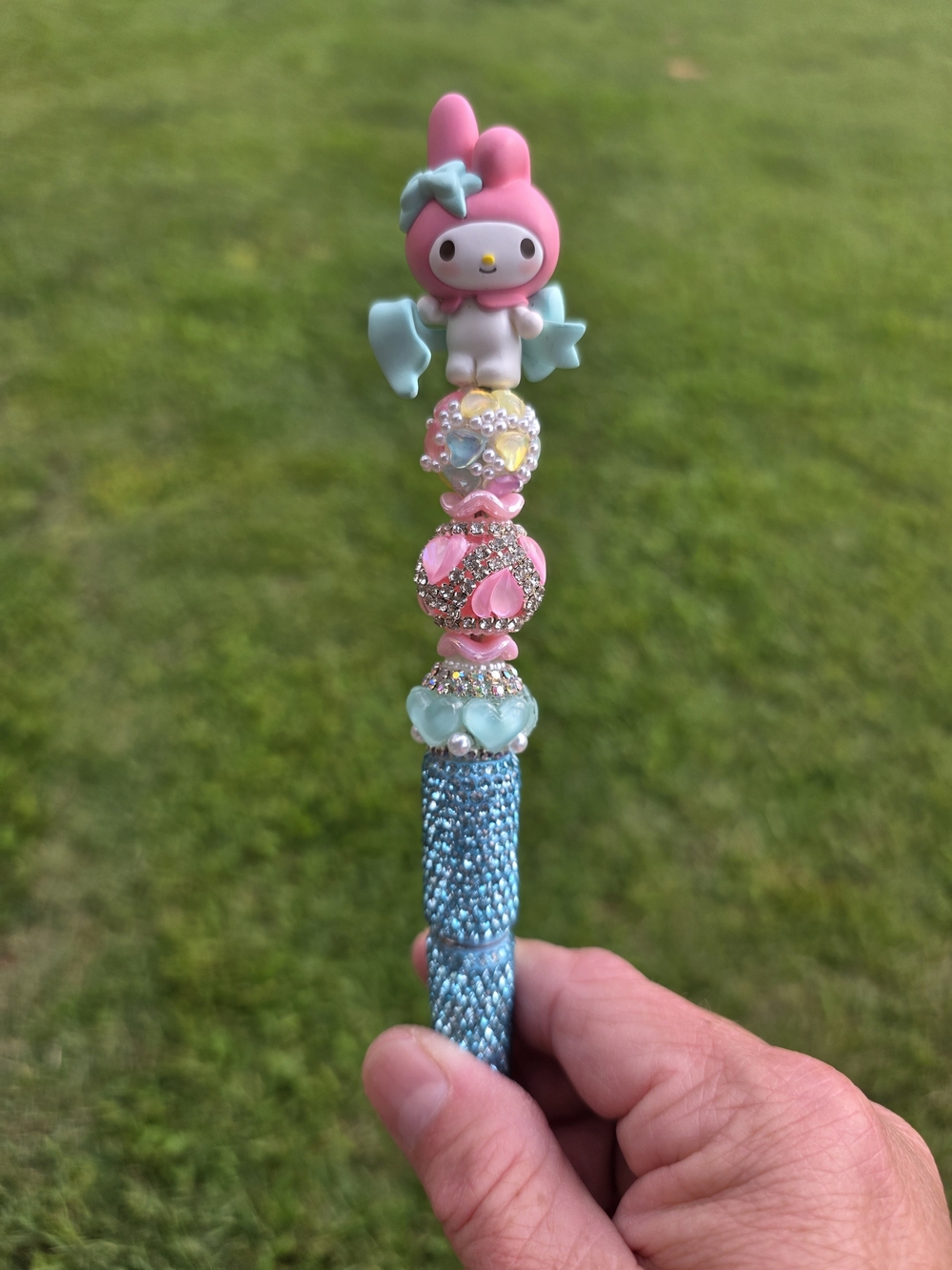 My Melody Pink & Blue Character Bead Wand - Kids Toy